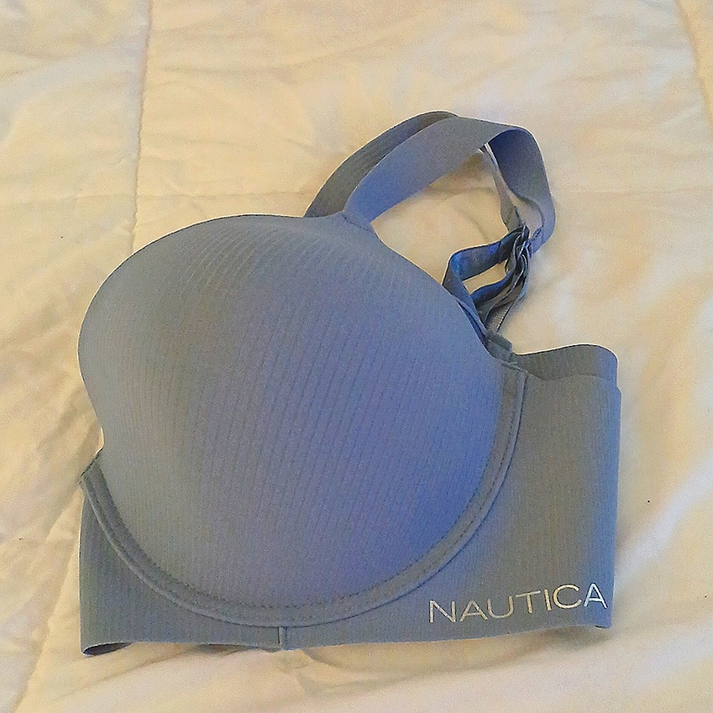 Nautica Bra (underwire) BlueGray,Size 40DD